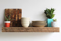 Urban Legacy Reclaimed Barn Beam Deep Shelves | Deep Shelves with Brackets Included, Set of 2 | (Natural Low Profile Bracket, 36" x 11.5" x 3")