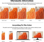 NEWCOSPLAY Super Soft Fall Queen Blanket Orange Premium Silky Flannel Fleece 3D Ribbed Jacquard Lightweight Bed Blanket All Season Use (Orange Ribbed, Queen(90"x90"))
