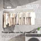 Clothes Drying Rack Wall Mounted,Drying Rack Clothing,Laundry Drying Rack Wall Mount,Collapsible Drying Racks for Laundry,Retractable,Foldable,Clothes Hanger Rack,Clothes Dryer Rack,White Color