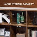 6 Cube Storage Organizer Bookshelf - Versatile Display Shelf