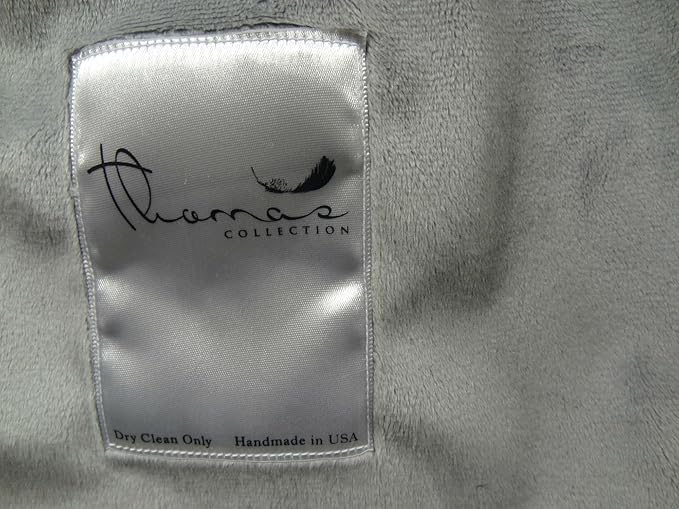 White Fox Faux Fur Throw Blanket & Bedspread - White Gray Fox Fur Throw - Luxury Fox Faux Fur - Soft Faux Fur Blanket, Handmade in USA, 16483