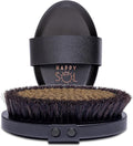 Copper Body Brush - Dry Brushing Body Brush with Ion Charged Copper Bristles, Glowing Skin, Lymphatic Drainage and Blood Circulation Improvement