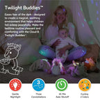Cloud b Calming Nightlight Star Projector | Gentle Brightness | 3 Colors | 3 Constellations | Auto-Shutoff | Twilight Buddies®- Fawn