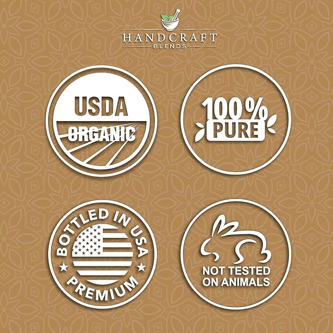 Handcraft Blends Organic Frankincense Essential Oil – 1 Fl Oz – 100% Pure and Natural – Premium Grade Essential Oil for Diffuser and Aromatherapy
