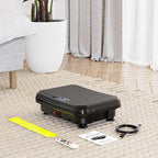 Vibration Plate Exercise Machine: TISSCARE Vibrating Plates for Lymphatic Drainage and Weight Loss, 300Lbs Capacity Full Body Power Shake Workout Platform for Home Cardio Fitness