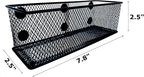 Magnetic Baskets Magnetic Organizer and Holder for Locker or Refrigerator - Pen Holders or Storage Bins for Office and Home