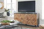 Signature Design by Ashley Robin Ridge Modern Wood Accent Cabinet