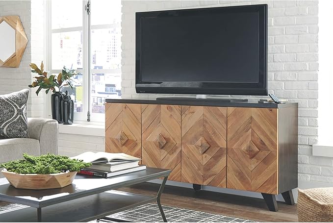 Signature Design by Ashley Robin Ridge Modern Wood Accent Cabinet