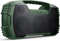 IPX7 Waterproof Bluetooth Speaker, 40W (60W Peak) Portable Wireless Speakers, 32H Playtime, Stereo Loud Sound, Deep Bass, Bluetooth 5.0, Built-in Mic for Camping, Party, Outdoor, Gifts, Beach-Green