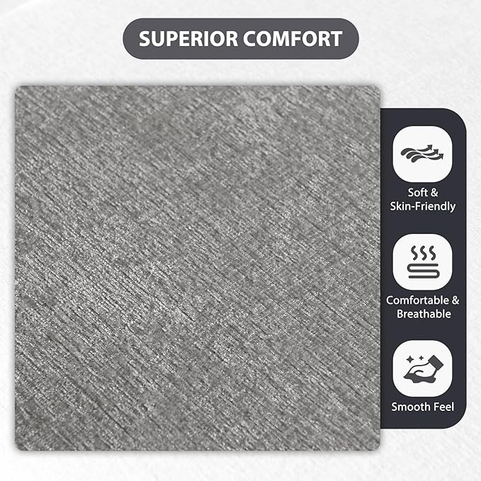 mestyl Modular Sectional Sofa Convertible Sofa Couch Set with Storage for Living Room, Modern 3 Seater Modular Sectional Couch (Grey)