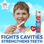Colgate Kids Toothpaste Pump with Fluoride for Cavity Protection, Ages 6+, ADA Accepted, Bubble Fruit, 4.4 Ounce, 6 Pack