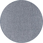 Keen Home Design Terrace Outdoor Round Rug - 5ft Round Washable Indoor/Outdoor Rug for Patio, Kitchen, Balcony, Beach, Garden, Deck and Porch, Size: 5'3" Round