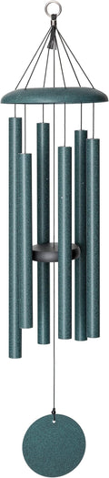 Corinthian Bells by Wind River – 36 inch Green Wind Chime for Patio, Backyard, Garden, and Outdoor Decor (Aluminum Chime) Made in The USA