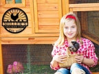 Hen House Coop Sign, Custom Chicken Coop Signs, Custom Chicken Farm Metal Sign, Family Name Metal Sign for Farm House, Our Little Coop Sign Metal Sign