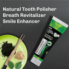 BENTODENT TOOTHPASTE Teeth Whitening Bentonite Clay & Activated Charcoal Toothpaste - Natural Teeth Whitening Toothpaste, No Fluoride & No SLS Vegan, 3.52 oz