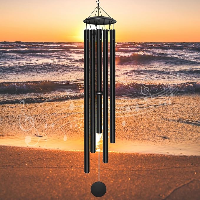 Large Wind Chimes for Outside Deep Tone, 65" Deep Tone Wind Chimes for Outside Porch Garden Patio Balcony Memorial Room Decor, Memorial Sympathy Gift for Loss of Loved One