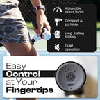 The Therapeutic Mini Massage Pistol with Portable Carrying Case, 4 Massage Speeds, 6 Colors | Fast USB Type C Charging | Massage Tool for Pain Relief | Stylish and Powerful Massage Gun