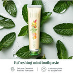 Revitin Toothpaste | Fluoride-Free Prebiotic Mint Tooth Gel | No SLS, Gluten Free, Dye Free, GMO Free, No Sweeteners | Non-Toxic, Kid Approved
