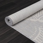 Medallion Outdoor Rug 8x10 Washable Outside Carpet for Indoor Patio Porch Waterproof Easy Cleaning Non Shedding Area Rugs Gray 8 x 10