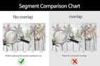 Hand Painted Coconut Tree Wallpaper Bedroom Tropical Plants Leaves Landscape Wall Mural Living Room (Not Peel and Stick)