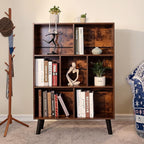 LEYAOYAO 3 Tier Cube Bookshelf - Modern Storage Organizer