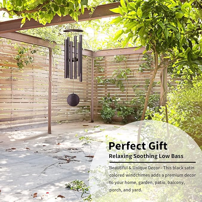 Wind Chimes for Outside, 36'' Wind Chime Outdoors Deep Tone Unique Wind Chimes Outdoor Clearance, Gifts for Mother's Day/Housewarming/Christmas
