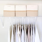 NaturalCozy Storage Cubes 11 Inch Cotton Rope Woven Baskets for Organizing, 3-Pack | Cube Storage Bin | Square Storage Baskets for Shelves Organizer, Classroom, Kids Toy Bins, Closet, Baby Nursery