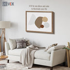 VCK 24x30 Poster Frame 3 Pack, Brown Walnut Wood Picture Frame, Exclusive Wood Grain, Wall Mounting Hanging