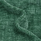 CaliTime Throw Pillow Covers Decorative 18 X 18 Inches Pack of 4 Cozy Chenille Cushion Cases for Couch Sofa Bed Living Room Home Dark Green