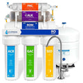 Express Water Reverse Osmosis Water Filter System, Multi-Stage Filtration, BPA Free
