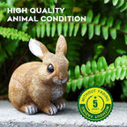 Bunny Decor Yard Decorations Outdoor Set of 3, Bunny Decorations for Home Garden Outdoor Statues, Easter Rabbit Figurines mom Gifts