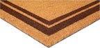 Calloway Mills 152982436N Brown Border 24" x 36" Monogram Doormat (Letter N)