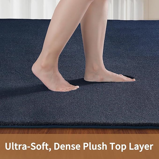 Sour Lemon 10x14 Area Rugs for Living Room, Soft Large Area Rug Fluffy Rugs for Bedroom，Machine Washable Area Rug Non Slip Carpet Rug for Living Room Playroom Kids Room Home Decor