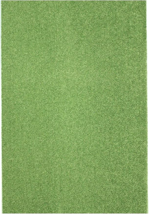 KOECKRITZ Soft and Colorful Kids Classroom Area Rugs (Passes Flammability Pill Test) Many Sizes and Bright Colors to Select from (8' x 10', Lime)