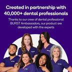 Burst Original Sonic Electric Toothbrush for Adults (Rose Gold) | Soft Bristle Clean Deep, Stain & Plaque Removal | 3 Modes: Teeth Whitening, Sensitive & Massage