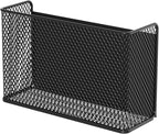 Magnetic Baskets Shelf Bins Organizer Holder Storage Rack Containers for Fridge, Whiteboard, Locker - Home Kitchen Laundry Office School