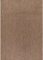 CAMILSON Outdoor Rug 6x9 Modern Area Rugs for Indoor and Outdoor Patios and Porches - Waterproof, Washable, Non-Shedding, Easy-to-Clean Outside Carpet (6 x 9, Solid - Jute)