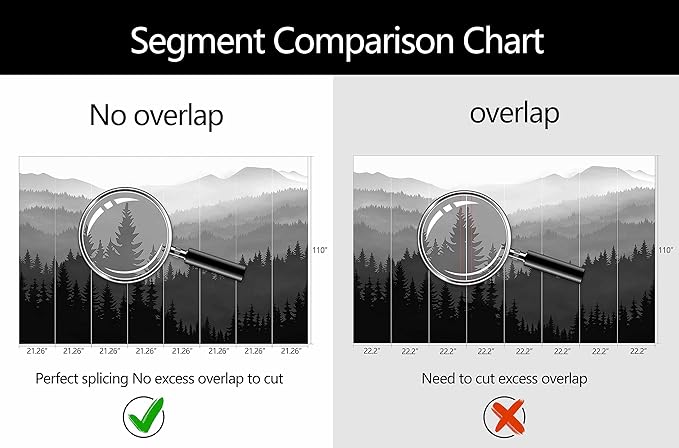 WFBHUA-Black and White Forest Mountain Wallpaper Gray Woodland Nature Landscape Wall Paper Mural for Bedroom Living Room(Not Peel and Stick)