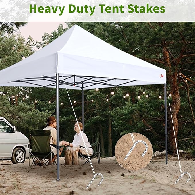 12 inch Fence Stakes Heavy Duty 50-Pack J Hook Rebar Ground Stakes Anchor Galvanized Tent Stakes for Outdoor Decorations Inflatables Metal Stakes for Wire Fencing