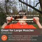 Tiger Tail The Stick - Bendy 22” Flexible Muscle Roller Stick for Myofascial Release & Trigger Points - Bendable Deep Tissue Massager for Legs, Back, Shoulders - Relieve Soreness & Improve Recovery