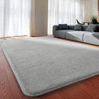 Sour Lemon 9x12 Area Rugs for Living Room, Soft Large Area Rug Fluffy Rugs for Bedroom，Machine Washable Area Rug Non Slip Carpet Rug for Living Room Playroom Kids Room Home Decor