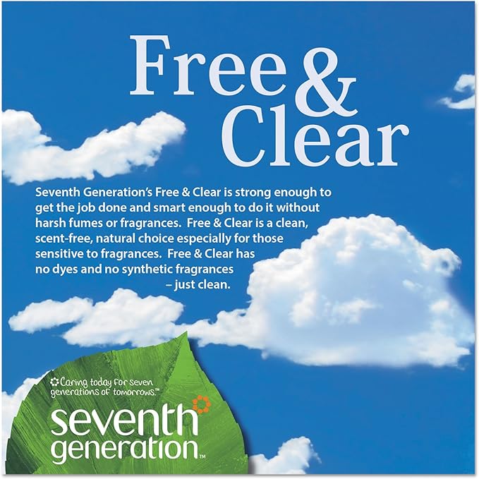 Natural Laundry Detergent Packs, Powder, Unscented, 45 Packets/Pack, 8/Carton