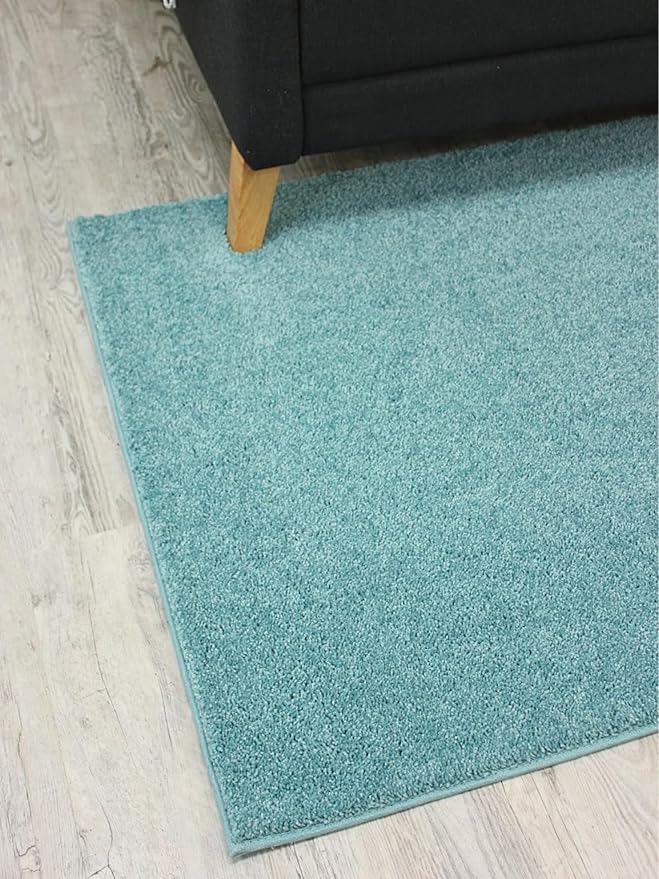 KOECKRITZ Kids Classroom Area Rug - Soft Non Slip 5x7 Foot Surf Blue