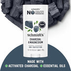 Schmidt's Aluminum-Free Vegan Deodorant Charcoal & Magnesium with 24 Hour Odor Protection, for Women and Men, Natural Ingredients, Cruelty-Free, 2.65 oz