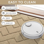 hicorfe Indoor Door Mat,Non Slip Door Mats,32"x48" Front Back Door Mat Rubber Backing,Absorbent Resist Dirt Entrance Inside Floor Mats for Entryway Washable Low-Profile(Beige)