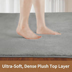 Sour Lemon 5x7 Area Rugs for Living Room, Soft Large Area Rug Fluffy Rugs for Bedroom，Machine Washable Area Rug Non Slip Carpet Rug for Living Room Playroom Kids Room Home Decor