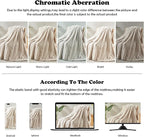 NEWCOSPLAY Super Soft Throw Blanket Linen Premium Silky Flannel Fleece 3D Ribbed Jacquard Lightweight Bed Blanket All Season Use (Linen Ribbed, Throw(50"x60"))
