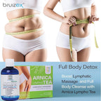 Lymphatic Drainage Massage Oil with Arnica & Coconut Oil, Cooling Menthol for Relief, Post Surgery Recovery & Lipedema, Liposuction, 360 Lipo, BBL, Tummy Tuck, Fibrosis Treatment, 8.5 Oz