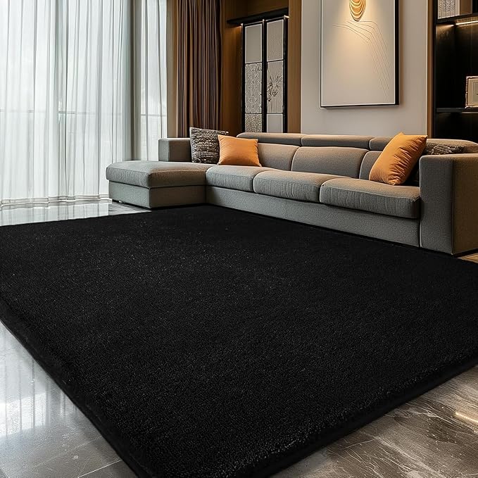 Sour Lemon 5x7 Area Rugs for Living Room, Soft Large Area Rug Fluffy Rugs for Bedroom，Machine Washable Area Rug Non Slip Carpet Rug for Living Room Playroom Kids Room Home Decor
