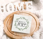 SRADMO He Is Resen Wood Box Sign Desk Decor, Christian Decor Wooden Sign Decoration For Home Office, Wooden Sign Decorations Indoor, Christian Signs For Home Decor Shelf Table Decor